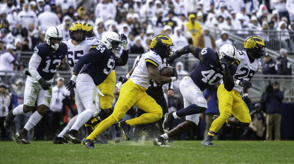 PSU Football vs. Michigan, players
